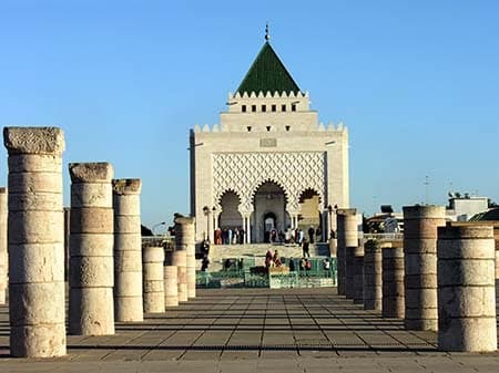 Mausolée Mohammed V et Tour Hassan